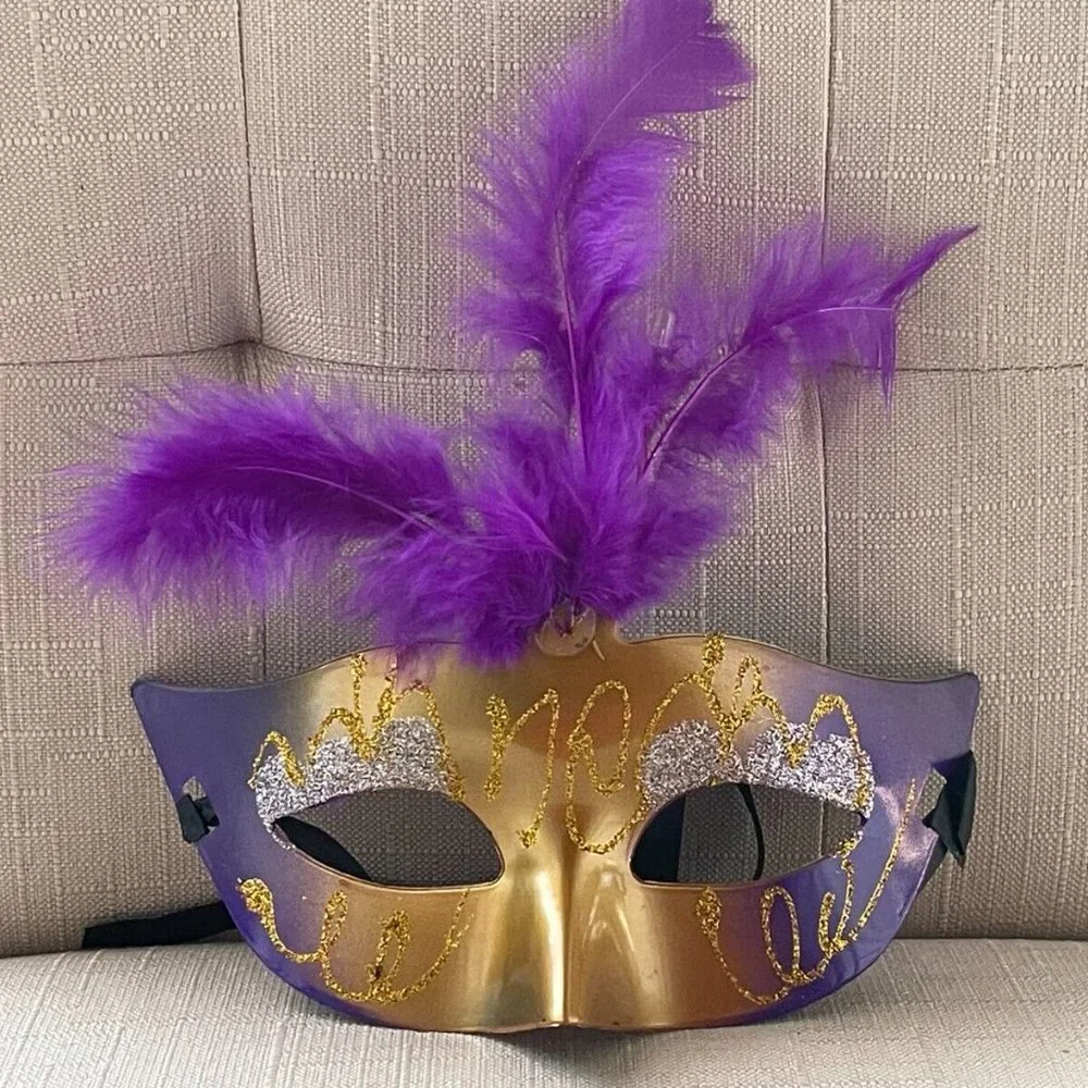 Halloween Mask Light Up Party Eye Masquerade Fancy Party Mask Women Mask